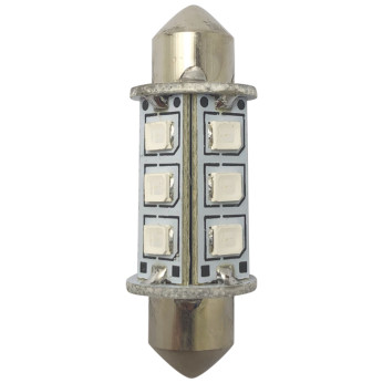 1852 LED-lantern pinol/spollampa 37mm 10-36Vdc grn, 2 st