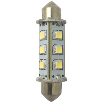1852 LED-lantern pinol/spollampa 42mm 10-36Vdc, 2 st