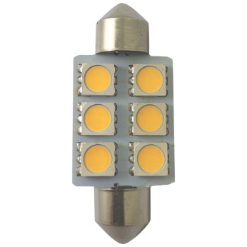 1852 LED pinol/spollampa 37mm 10-36Vdc, 2 stk