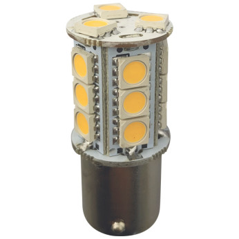 1852 LED-lampa BA15S 23x46,5mm 10-36Vdc, 2 st