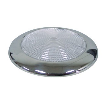 Elegant rostfri LED-taklampa - utanpåliggande.
