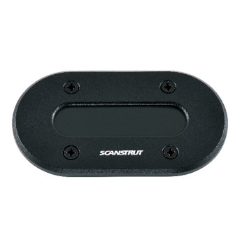 ScanStrut Kabelgenomföring lågprofil <15mm, svart