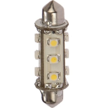 NauticLed navigationslampa LED spollampa 42mm - röd