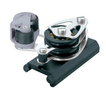 Ronstan Ändkontroll med db. block/hundsvott/cleats