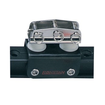 Ronstan Storskotvagn med styrblock 32 mm