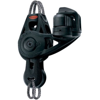 Ronstan Orbit fiolblock med hundsvott & skotlås, serie 55