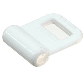 Segeltravare nylon vit, Ø9 mm