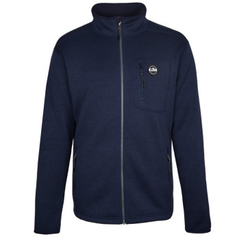 Gill 1493 Stickad fleecejacka Navy strl XL