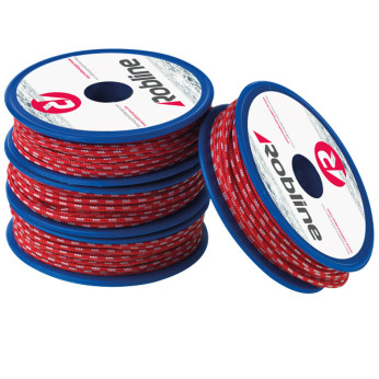 Robline Mini line med UHMWPE Röd/Silver låda 1,7mmx10m, 10st