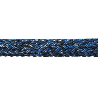 Robline admiral 9000 12mm sort/hvid/blå 600 meter i kasse