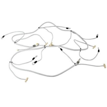 Segelhållare Ø8 mm vit, 300 cm