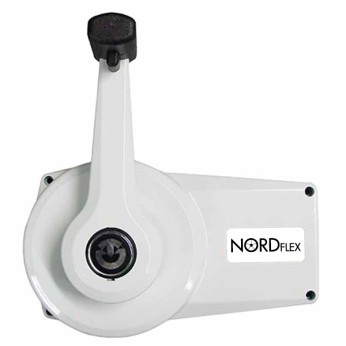 Nordflex reglagebox enkelhandtag med lås, vit