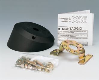 Ultraflex monteringskåpa X35 svart, 20°