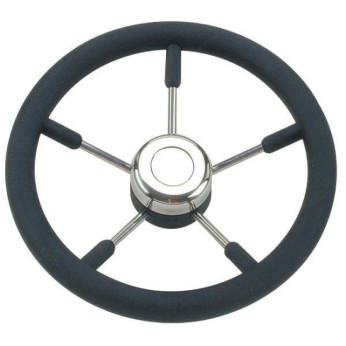 Stlratt m. svart ring 35cm