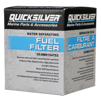 Quicksilver 8m0154752 brændstoffilter, vandsep. - yamaha påh
