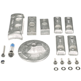 Quicksilver 8m0126670 anodesæt til mercury 200-300 hk l6 ver