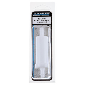 Quicksilver 816296q2 inline brændstoffilter til 5/16' (8mm)