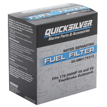Quicksilver 8m0176313 vandadskillende brændstoffilter på mot