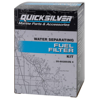 Quicksilver 802893q4 vandsep. brændstoffilter til mercury/ma
