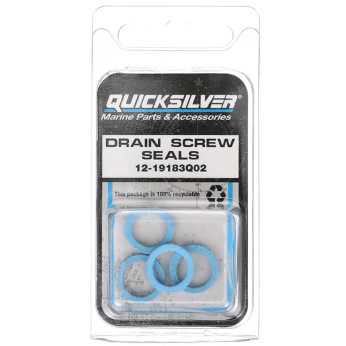 Quicksilver 19183q02 gearkasse olie dræn- og påfyldningsskru