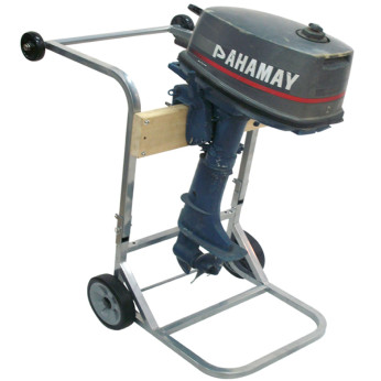 Utombordsmotorvagn max 90kg motor l-50 x b-46 x h-103cm