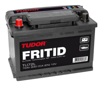 Tudor tu72l fritidsbatteri 72ah, helpall 51 stk.