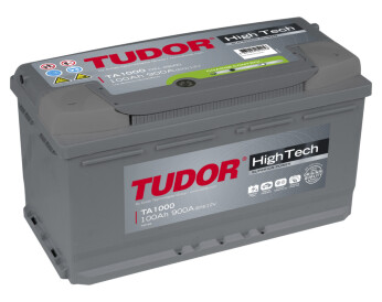 Tudor TA1000 batteri premium 100 ah start, helpall 36 stk.