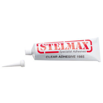 Stelmax 1985, genomskinligt lim, Isiteek