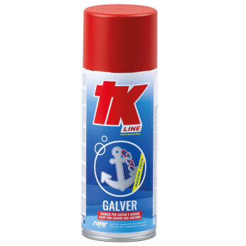 TK galvaniskt skydd röd 400 ml