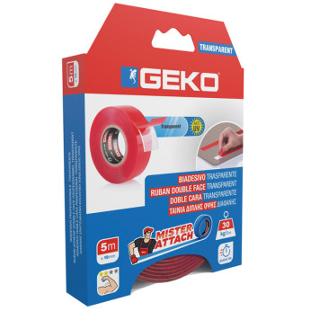 Geko Extreme dubbelhäftande skumtejp 19mm x 5m