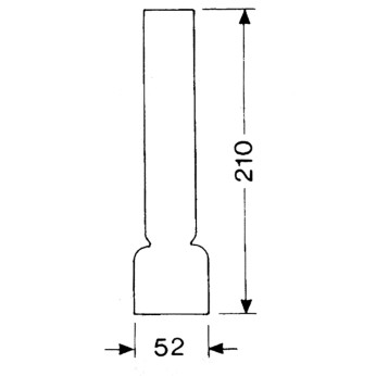 DHR Lampglas 14 x 210mm