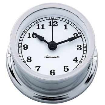 Autonautic Minor 72 skeppsur Ø72/50 mm i förkromad mässing