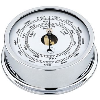 Autonautic Pacific 120 barometer Ø120/110 mm förkromad mässing