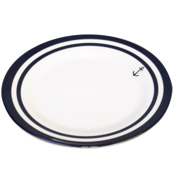 1852 Desserttallrikar okrossbart melamin Ø20 cm, 6 st