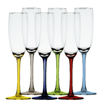 MB Party Champagneglas Ecozen 22cm - 170ml, 6 stk
