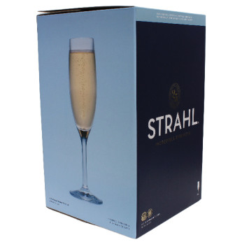 Strahl Champagneglas 166ml.  i presentfrp