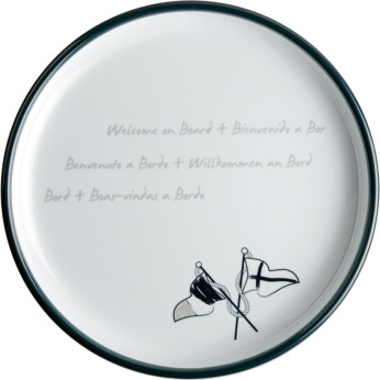 MB Welcome on board desserttallrik 21cm