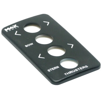 Max Power svart skydd för panel med dubbla joystickar 1441380