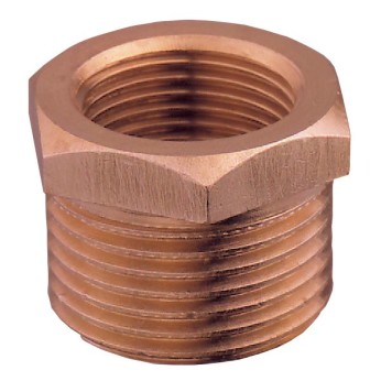 Guidi nippelmuff inv./utv. gängning, brons