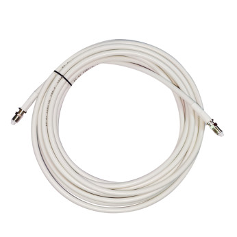 1852 VHF-kabel RG-8X lgfrlust med FME-kontakt, vit