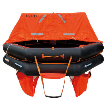 HERO Livflotte YACHT SOLAS A cylindrisk