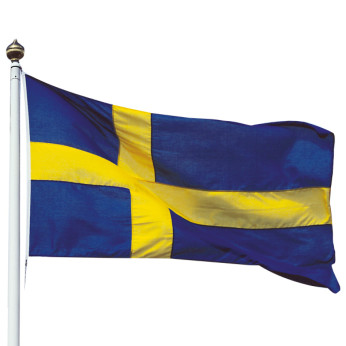 Nationsflagga Sverige