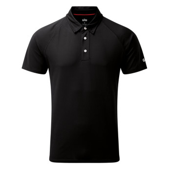 Gill UV008 Polo Men's UV50+ svart