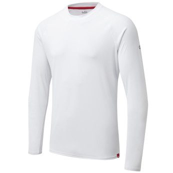 Gill UV011 Herr UV Tec T-Shirt Lång Vit