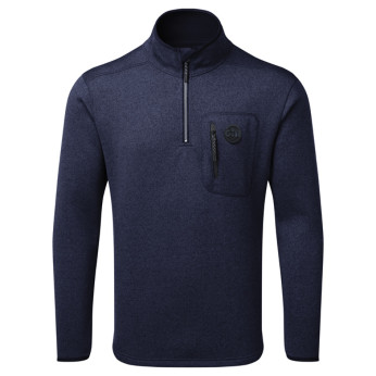 Gill 1492 Men's stickad fleece navy