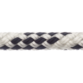 Robline Sirius 300, vit/navy - Hela rullar