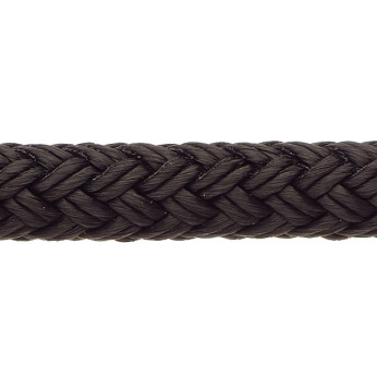 Robline Rio förtöjning, svart - 1 meter