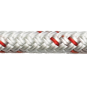 Robline Trimlina Orion 500, vit/röd - 1 meter