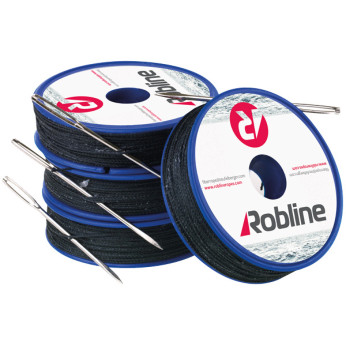 Robline Vaxad taglingsgarn med nål 0,8mm