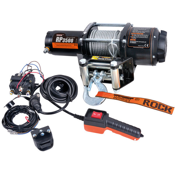 Rock RP3500 el. trailervinsch 12 Vdc 3.1HK (2.3Kw) 1589 kg